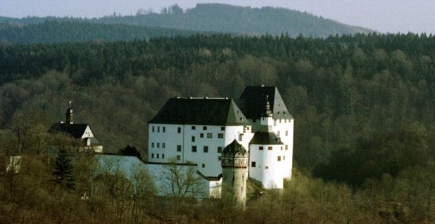 Schloss-Burgk in der Außenansicht